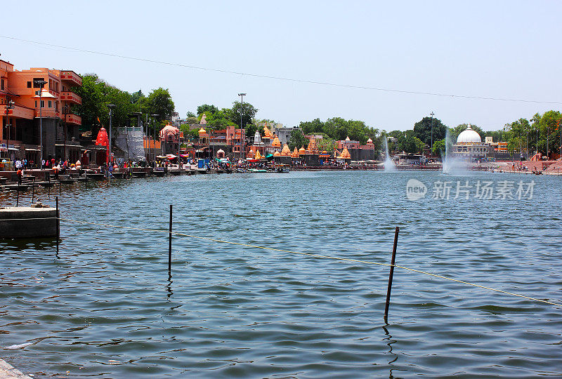 印度中央邦Ujjain的Ram Ghat